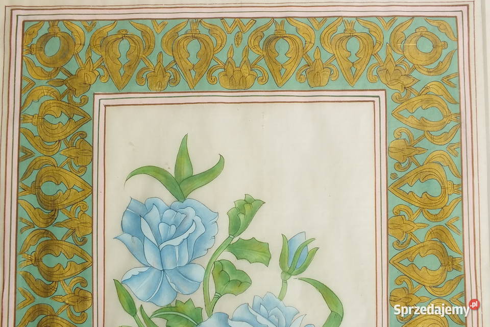 Obraz malowany na jedwabiu dolnośląskie Lubin sprzedam