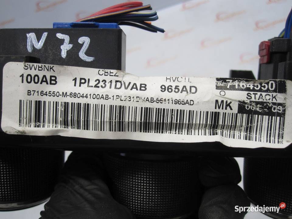 JEEP PATRIOT 10r panel klimatyzacji P55111963AD świętokrzyskie Kielce