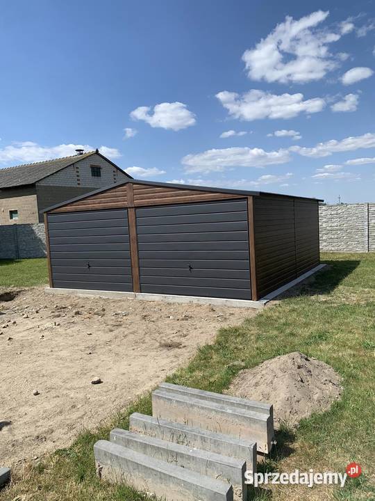 Garaże blaszane dwuspadowe jednospadowe Bydgoszcz