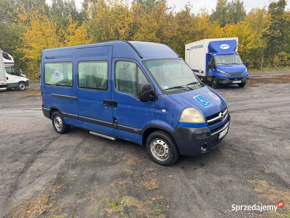 Opel Movano 9os 2008 Opel Zgierz sprzedam