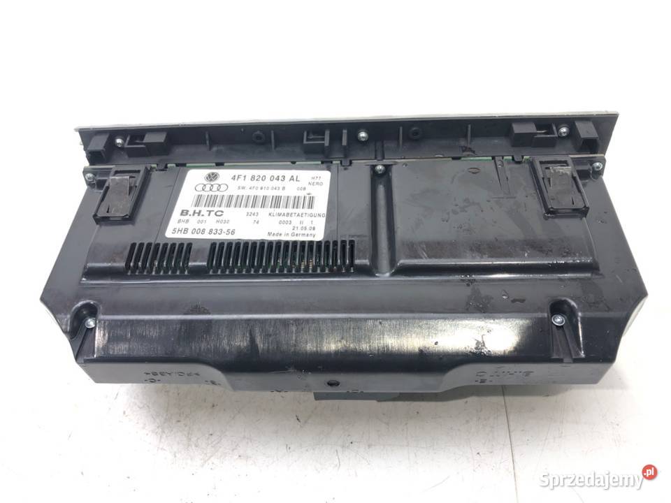 PANEL STEROWANIA NAWIEWU AUDI A6 C6 4F1820043AL