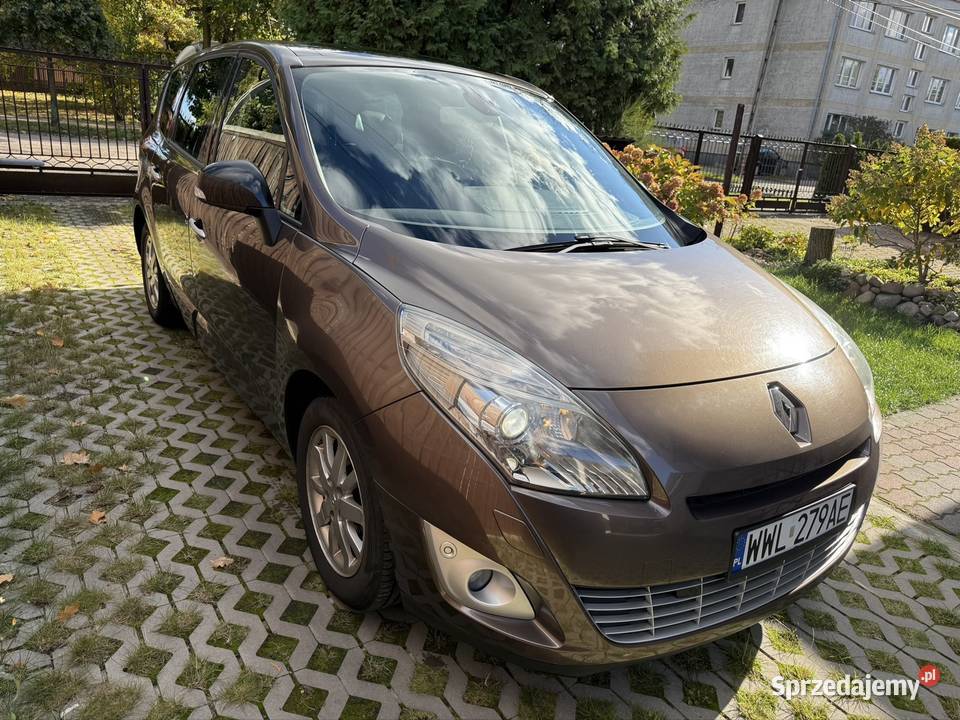 Renault Grand Scenic Benzyna Bogate wyposażenie szyberdach Zielonka