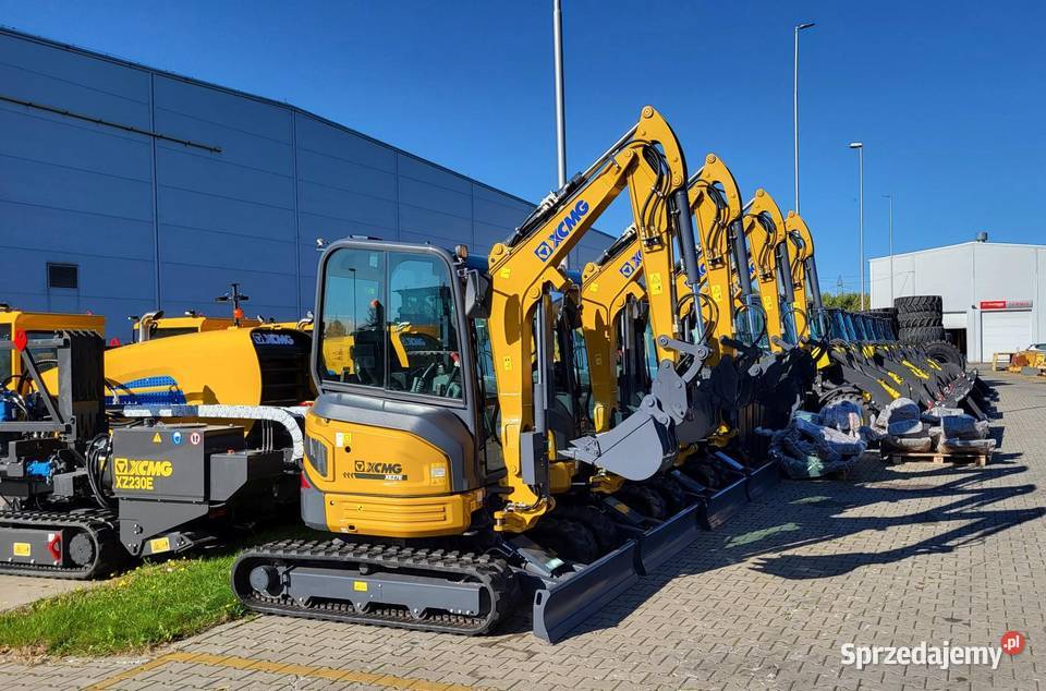 Minikoparka XCMG XE27 koparka gąsienicowa Poznań