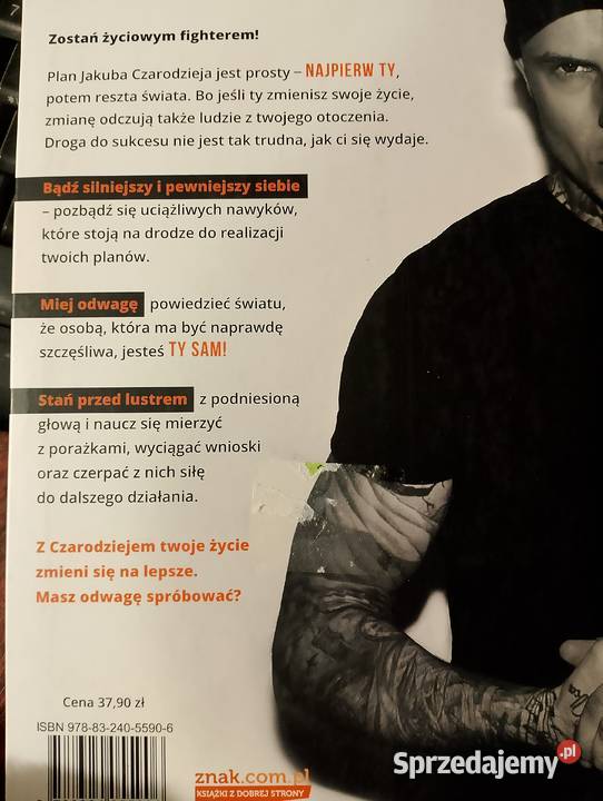 Książka Magia zmiany Jakub Czarodziej motywacja, rozwój osobisty Poradniki, albumy i reportaże Częstochowa sprzedam