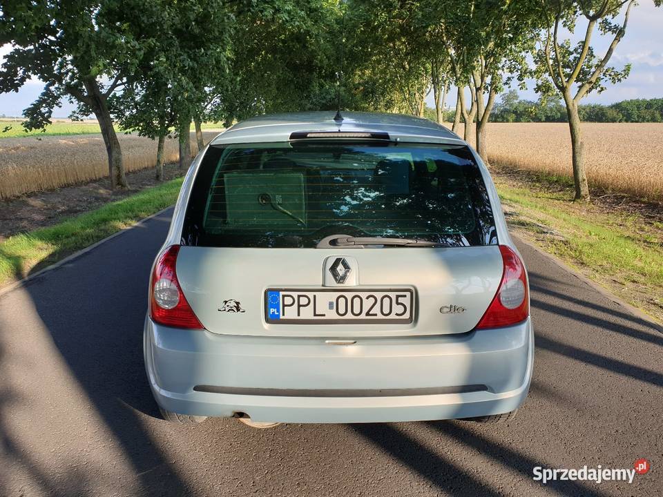 Renault Clio II 12 benzyna Rok produkcji 2002 Uzarzewo