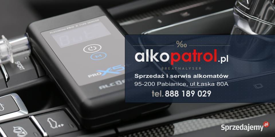 Kalibracja alkomat policyjny iBLOW Alcoblow