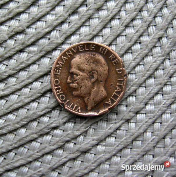 Włochy 5 Centesimi 1921r wielkopolskie Kalisz sprzedam