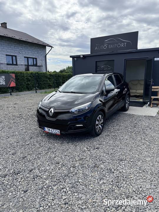 Renault Captur benzyna 2016r SUV lubelskie Tomaszów Lubelski