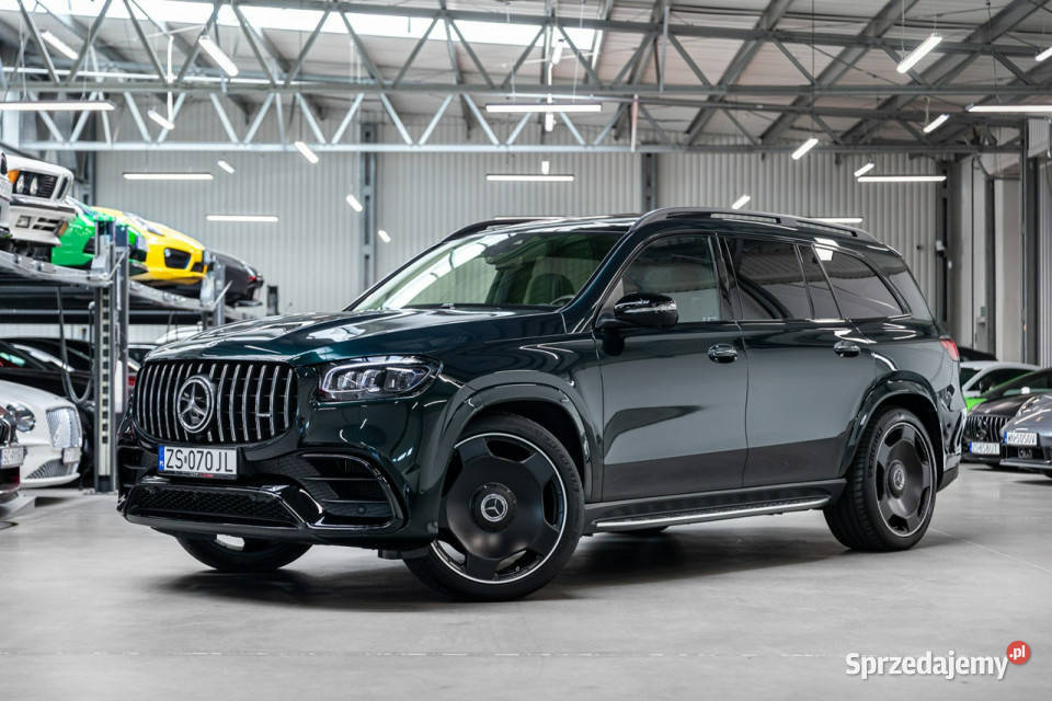 Mercedes GLS Klasa 63 AMG 612 Krajowy Zieleń małopolskie