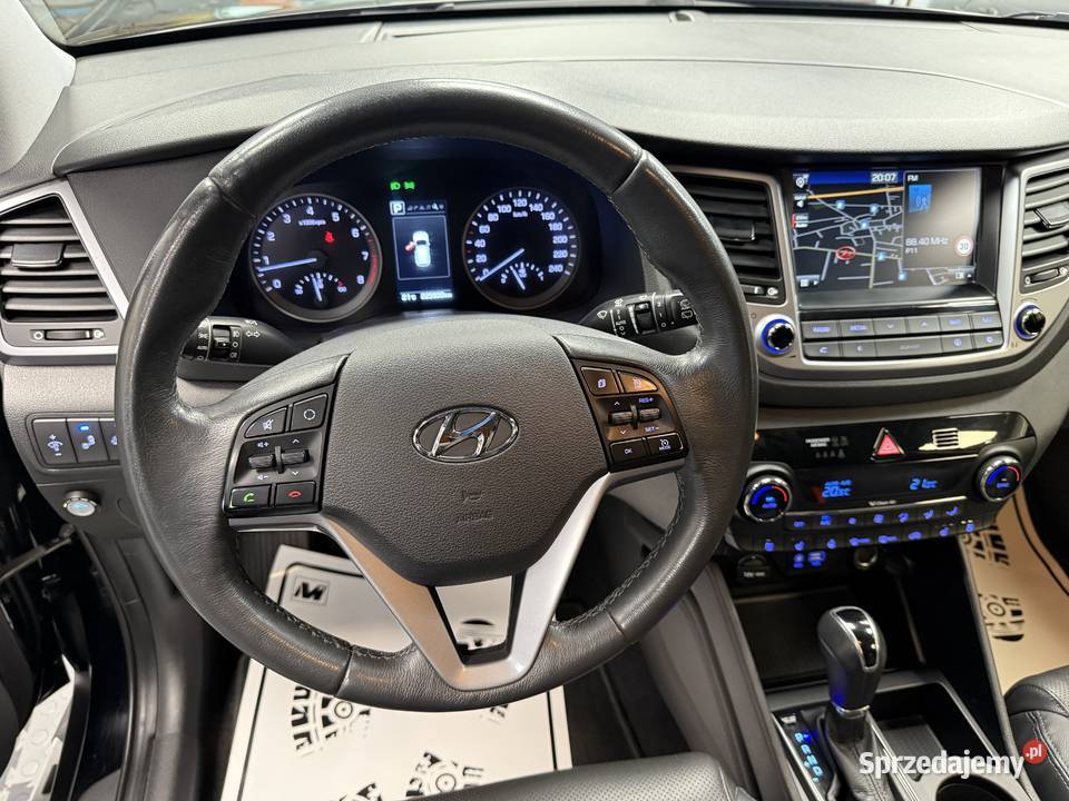 Hyundai Tucson BENZYNA LPG 27 na 100 automat wielofunkcyjna kierownica Poznań