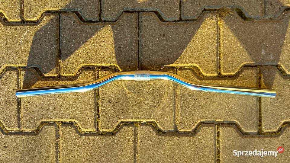 Kierownica do roweru chromowana stal połysk Świebodzice