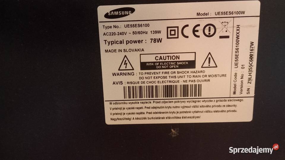 Tv Samsung 55 Smart Kórnik