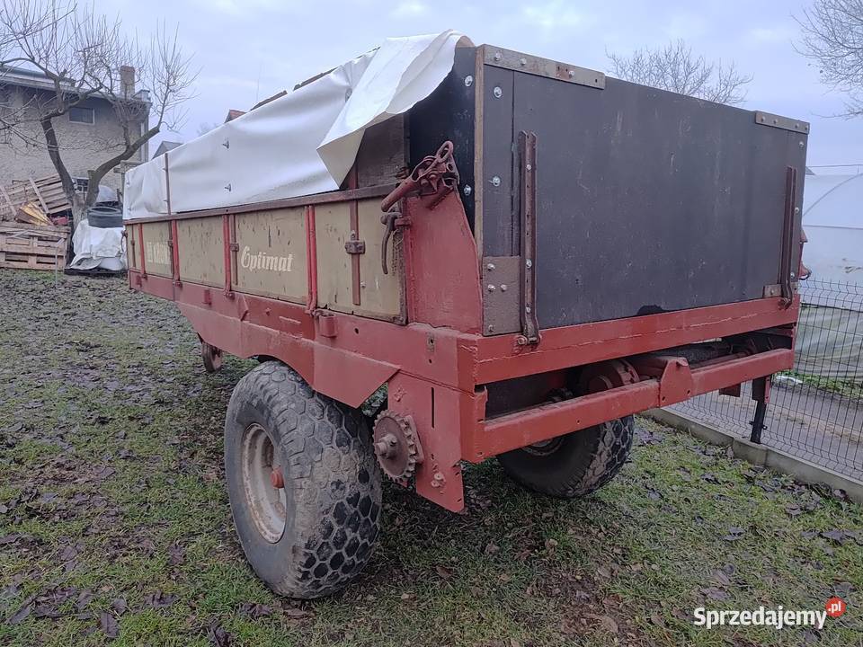 Przyczepa rozrzutnik 6t śląskie