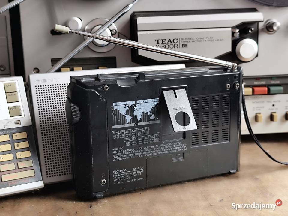 radio globalne Sony ICF7601 made in Japan zachodniopomorskie Mosty