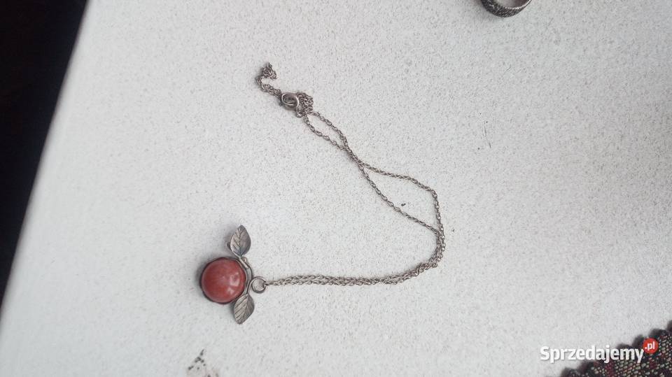 Srebrny naszyjnik mazowieckie Warszawa