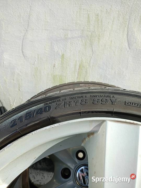Alusy felgi VW Volkswagen 5x112 z oponami 4 Nowa Sól sprzedam
