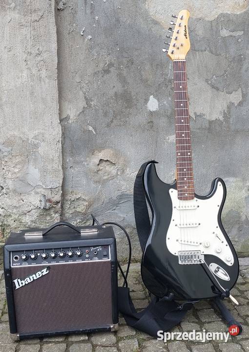 Japońska Teisco Hertiecaster 1960 sunburst Wiązów