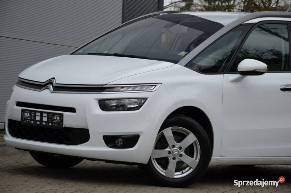 Citroen C4 Grand Picasso SUPER STAN 12T Panorama wspomaganie kierownicy łódzkie Kutno
