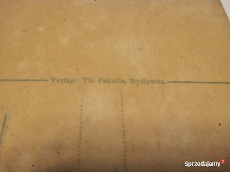 Stara pocztówka Mysłowice Wolności ok 1914r