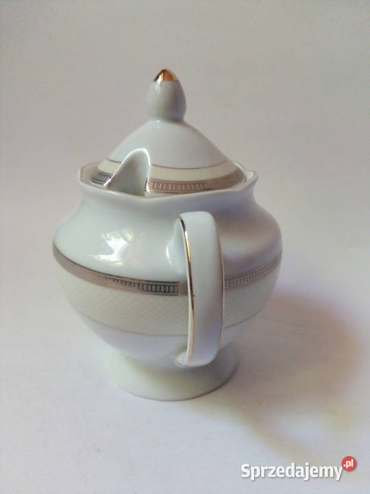 porcelanowa cukiernica Feniks vintage śląskie Częstochowa sprzedam