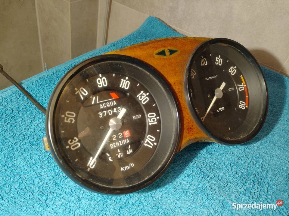 Fiat 850 Coup zegary śląskie Gliwice