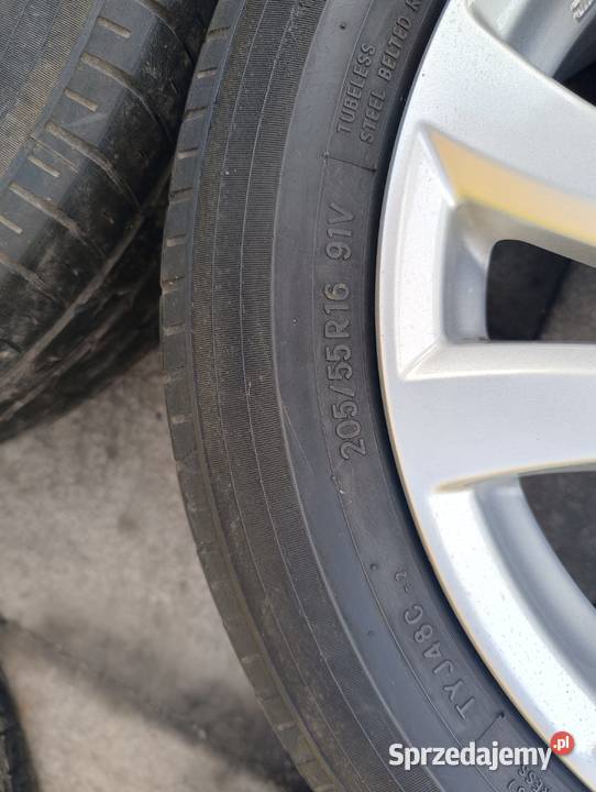 Alufelgi 4 Mazda 6 Opony letnie TOYO J48 20555 Średnica 16" Opony i felgi Będzin