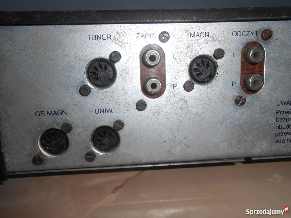 Wzmacniacz UNITRA WS 304S Wzmacniacze i pokrewne Łapy