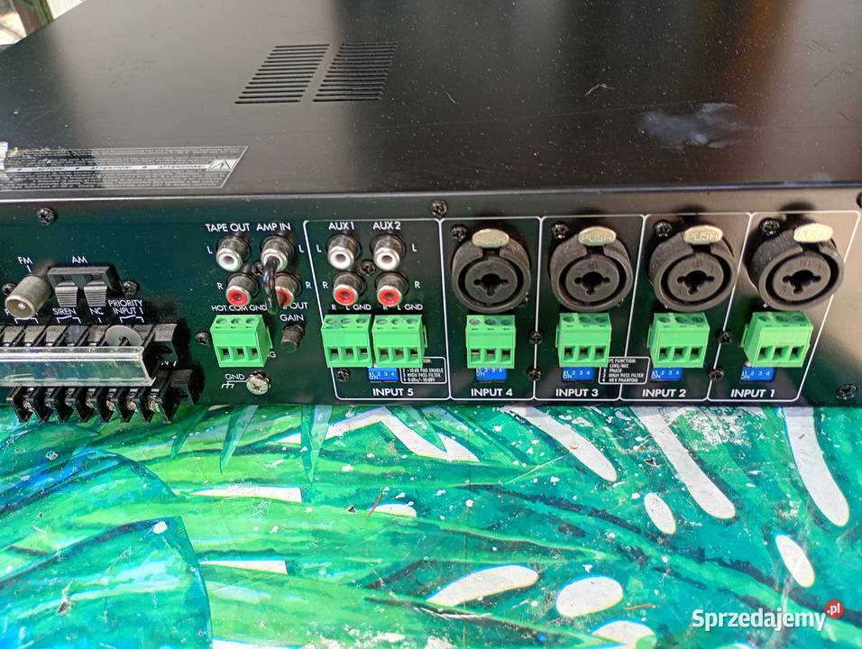 Monacor PA8120 Amplifier 120w małopolskie Kraków sprzedam