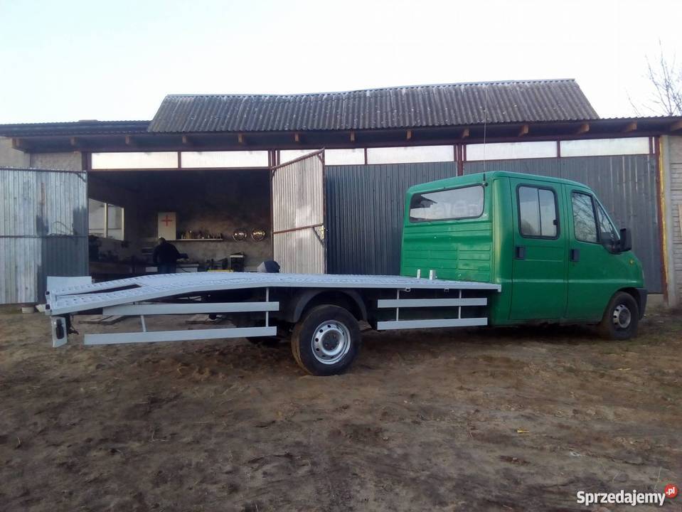Fiat DUCATO autolaweta najazd auto laweta 25 Tdi 120KM Słupca