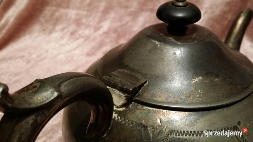 Czajnik stary angielski w kolorze metalicznym z Kraków