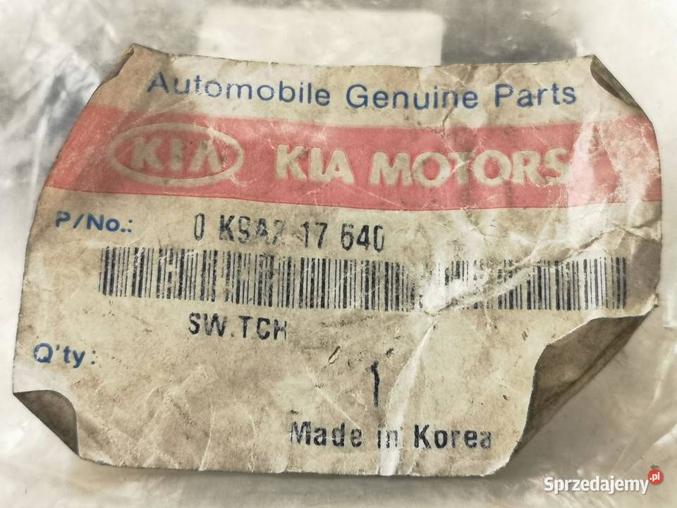 WŁĄCZNIK ŚWIATŁA WSTECZNIEGO KIA CARNIVAL 9905
