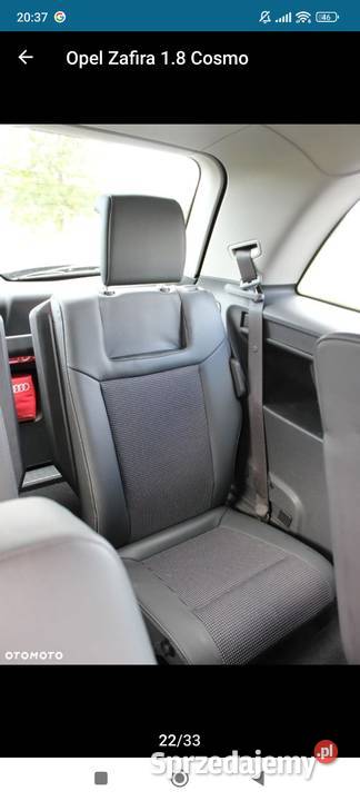 Opel Zafira Cosmo czarny Oława