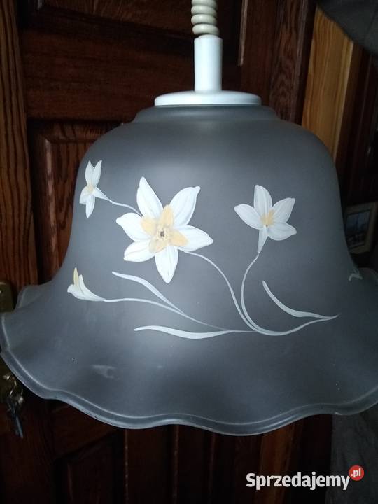 Lampa ręcznie malowana 43 Miłobądz
