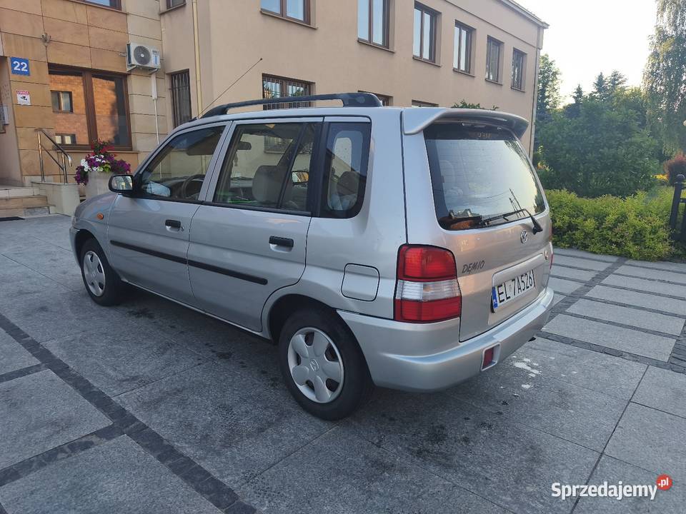 Mazda Demio 13 Benzyna 1999 Klimatyzacja Uczciwy manualna Rzgów