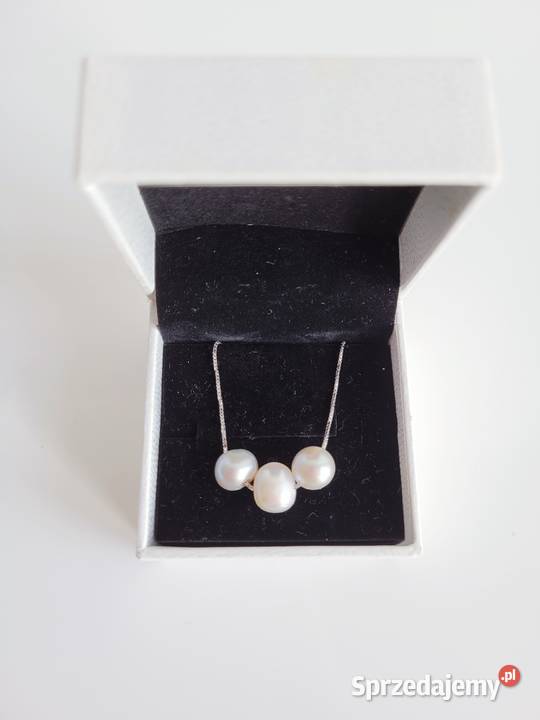 Naszyjnik z perłami Liszki sprzedam