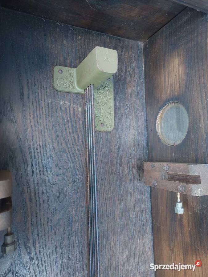 Stary zegar ścienny gabinetowy Junghans 1928r