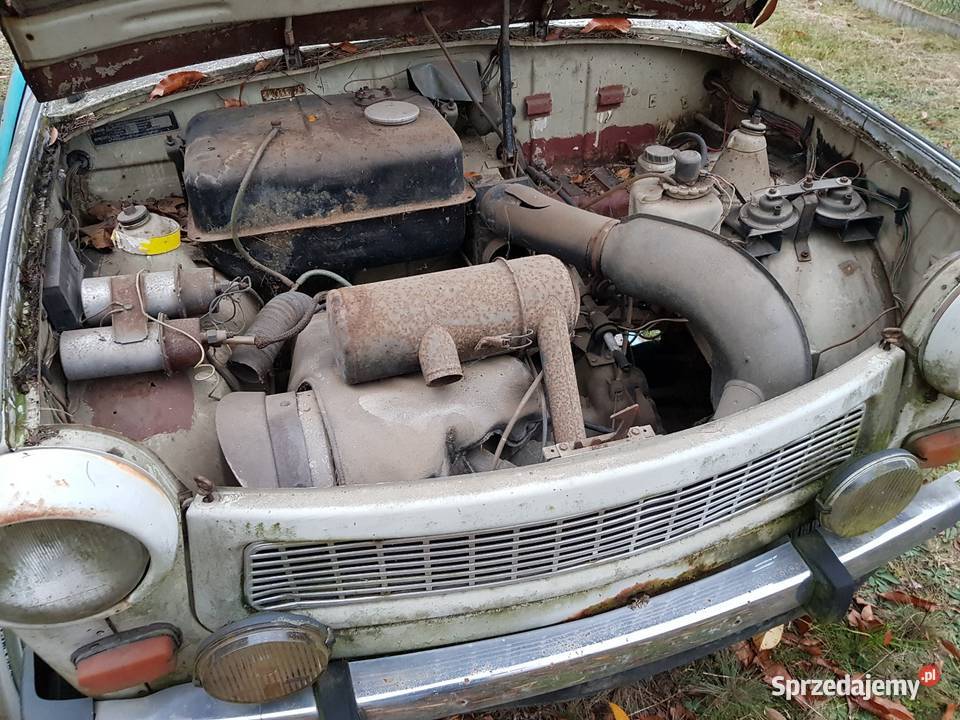 Trabant 601 zarejestrowany Rok produkcji 1972 601 Krzeszów sprzedam