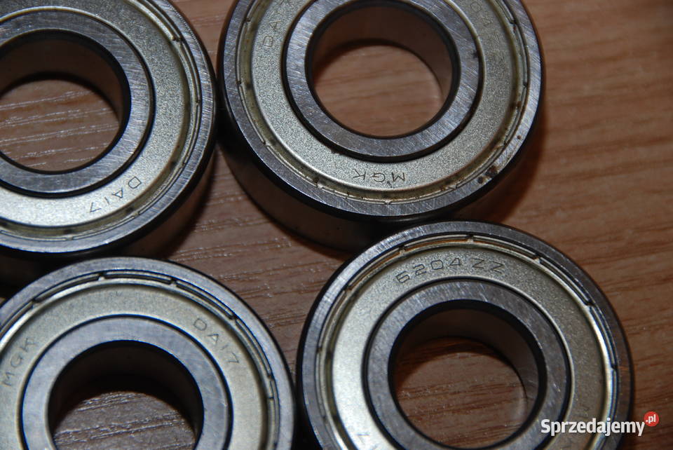 4 łożyska kulkowe 6204zz Warszawa