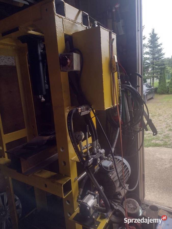 Prasa hydrauliczna z silnikiem elektrycznym moc Nowy Sącz