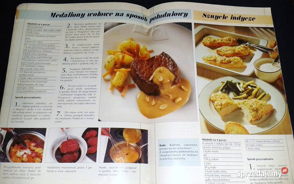 Moja kuchnia Sznycle steki i medaliony 041997 miękka Chełm sprzedam
