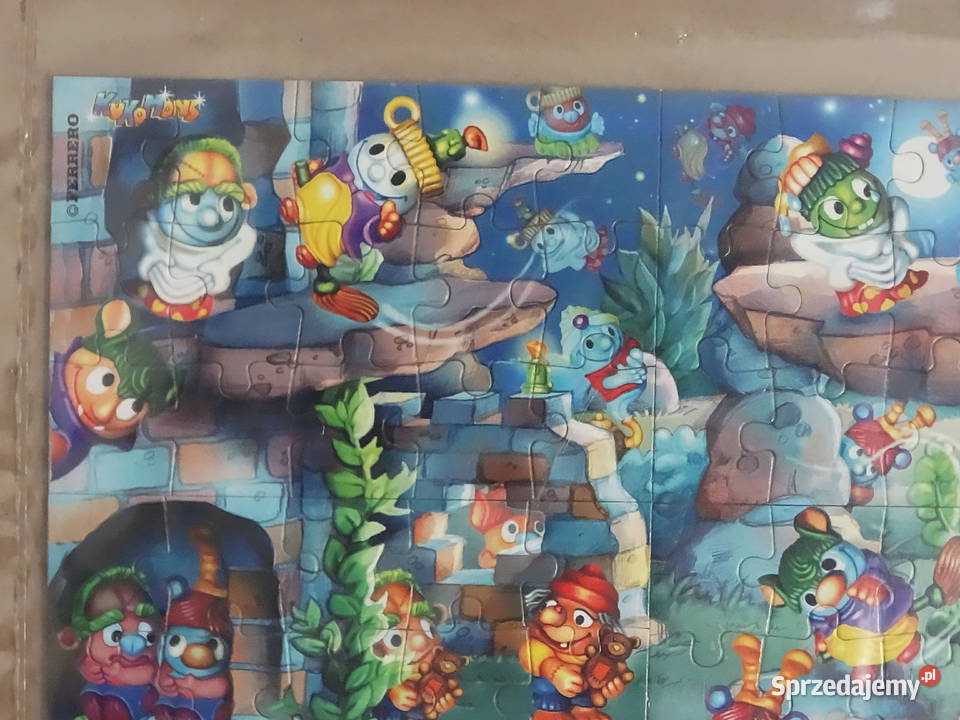Unikat Kompletne Puzzle Kinder Ferrero Das Biłgoraj