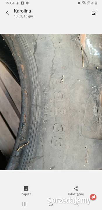 Sprzedam opony Godziętowy