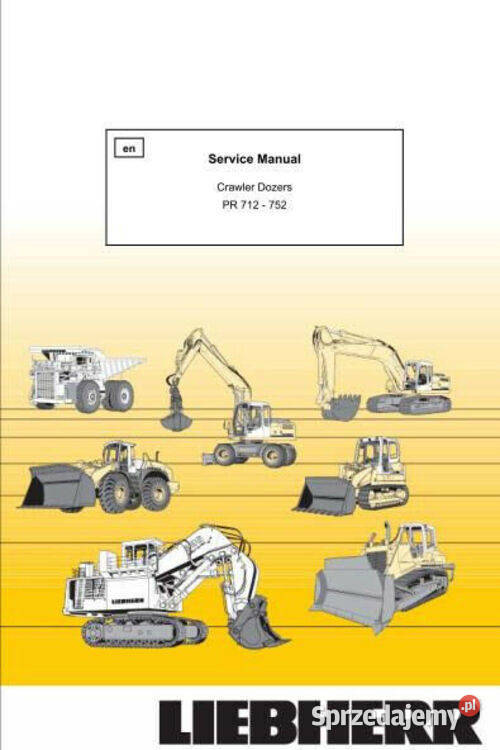 Liebherr PR LR RL 764 722 732 742 instrukcja Pozostałe świętokrzyskie Kielce sprzedam