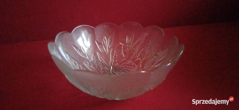 Szklana miska Indonesia Świdnica