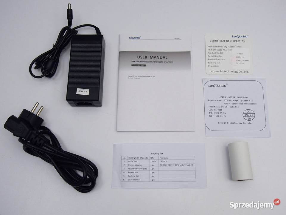 Analizator immunologiczny COVID19 LANSIONBIO Leszno