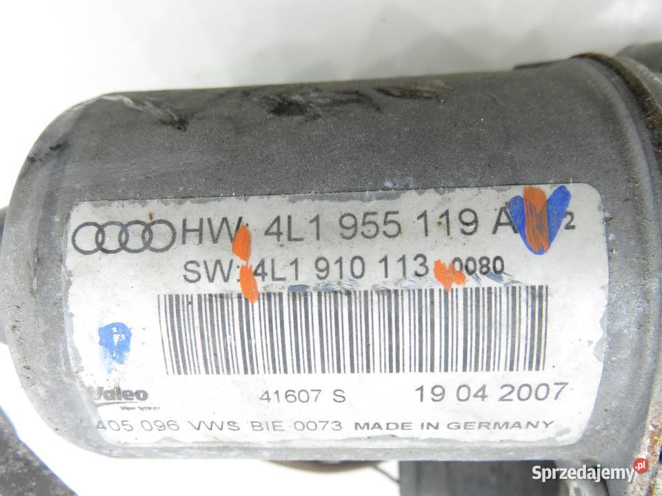 MECHANIZM WYCIERACZEK AUDI Q7 4L1910113