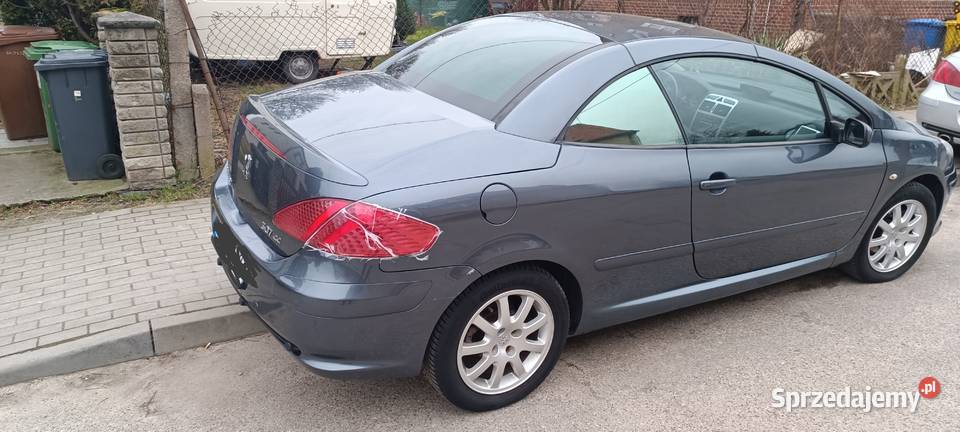 Peugeot 307cc klima tempomat elektryczne lusterka Jawor sprzedam