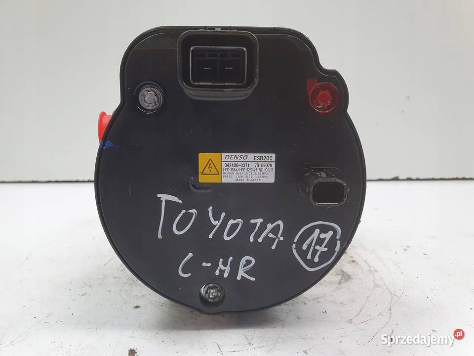 SPRĘŻARKA KLIMATYZACJI Toyota Prius IV 18 pompa osobowe Chełm sprzedam