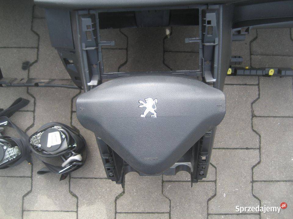 peugeot 207 deska rozdzielcza konsola poduszki Rakoniewice