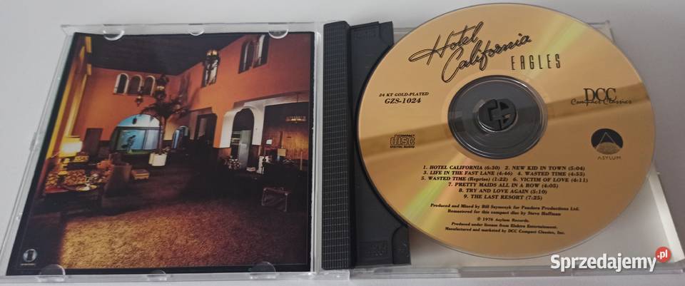 Eagles Hotel California DCC 24KT Gold CD Łódź sprzedam